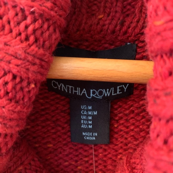 NWT Cynthia Rowley Turtle Neck Sweater - Picture 5 of 5